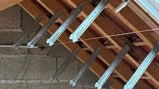 Poser des suspentes &agrave; plaques de platre facilement