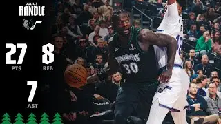 Julius Randle Fills Up The Stat Sheet With 27 Points Vs The Utah Jazz | 11.10.25