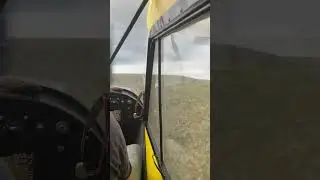 Landing on steep terrain #supercub #iflyalaska #backcountry #piper #pilot