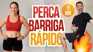 DIMINUIR BARRIGA R&Aacute;PIDO melhorando a POSTURA em CASA | 15 minutos | Aur&eacute;lio Alfieri