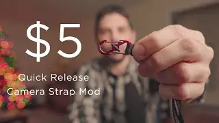 $5 Quick Release Camera Strap Mod