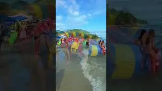 BRAZILIAN BEACH WALK, S&atilde;o Paulo, Brazil ⛱️ #shorts