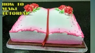 #How to make book cake#bible cake#birthday cake #new cake#new design#cake#