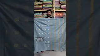 golden zari weaving katan silk saree