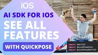 QuickPose.ai iOS SDK Features - Quickly add pose estimation/detection to your apps.