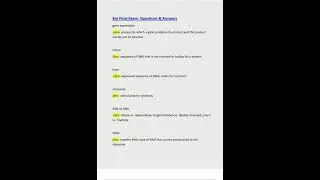 Biology Final Exam Questions  Answers Latest Updated Study Guide latest