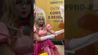 COSPLAY PRINCESA PEACH #mario #supermario #geek #cosplay #cosplayer