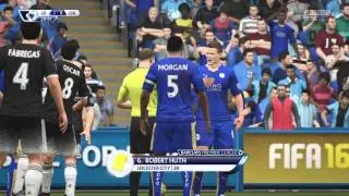 FIFA 16 Leicester City vs Chelsea - Match Prediction - 2015/16