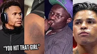 “WOMAN BEATER” DEVIN HANEY CALLS OUT RICHARDSON HITCHINS BEHAVIOR | RYAN GARCIA MAD AT POSTER!!!