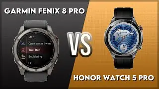 Garmin Fenix 8 Pro vs Honor Watch 5 Pro Comparison