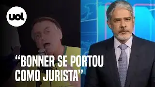 Bolsonaro debocha de William Bonner: ‘Chance de ir pro STF’
