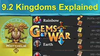 Gems of War: New Kingdom Upgrading System and Version 9.2 Update Explained