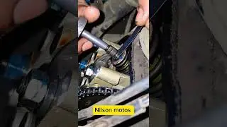 como calibrar los balancines de una moto #mecanico #mecanicas #racing