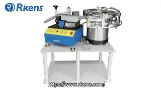 Full Automatic capacitor lead cutting machine with vibration feeding bowl RS-901A