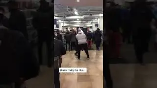 #BestBuy BLACK FRIDAY BRAWL🫣 THIS is why we prefer cyber monday #blackfriday #blackfridayfight