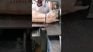 Meat Cutting With Machine Skill #shorts #viral #viralvideo