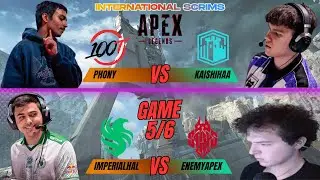 Falcons против FYR | 100T против CTG &ndash; Лобби просто огонь 🔥 | Тренировочные матчи | Apex Legends