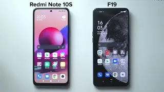 OPPO F19 VS Redmi Note 10S Full Speed Comparison Video !!