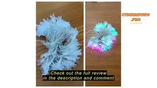 Review Lecone Color Changing Star String Lights, 33FT 80 LED Star Fairy Lights with Remote and Timer