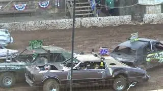 Bedford county fair 8 cylinder big cars demo derby 7/25/2024
