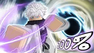 200% Hollow Purple от Gojo в НОВОМ Sorcerer Showdown! (Полная демонстрация приёмов)