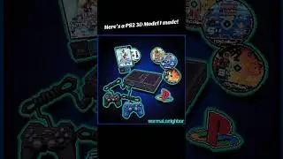 I made a PS2 model/animation! #lowpoly #playstation #ps2 #pixelart #gaming #retrogaming #foryou #fyp