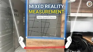 Meta Quest 3 Mixed Reality Measurement App | Unity MR Features Showcase | OpenXR