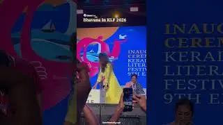 Bhavana In KLF 2026
