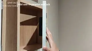 Armstrong | Smart digital fingerprint lock 智慧指紋櫃鎖  (SDWF-002) Product Introduction 操作說明