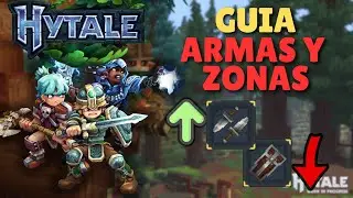 HYTALE: Gu&iacute;a para PRINCIPIANTES (Armas, Zonas y Progreso)