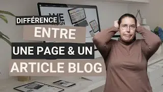 Page de site internet VS Article de blog : quelles sont les diff&eacute;rences ?