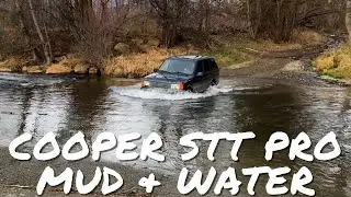 TESTING COOPER STT PRO tires in MUD and WATER. Range Rover P38 4.6 HSE V8