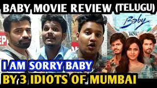 Baby Telugu Movie Review In Hindi | By 3 Idiots Of Mumbai | Anand Deverakonda | Vaishnavi Chaitanya