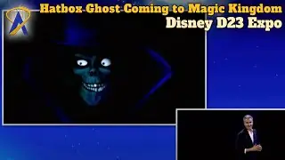 Hatbox Ghost Coming To Magic Kingdom Announcement by Josh D&rsquo;Amaro During D23 Expo