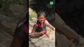 She risks her life for a pot of muddy water😔💔
