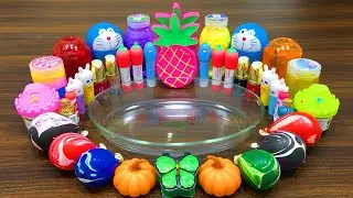 Mixing Random Things into Slime !! SlimeSmoothie  Satisfying Slime Videos #475