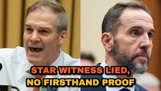 Star Witness Cited 185 Times Was Pure Hearsay | Jim Jordan Destroys Jack Smith