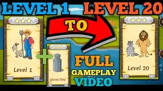 River Crossing || All Level Complete || Full Gameplay Video || Level 1 to 20 + Genius Only Gameplay
