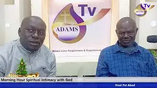 Morning Hour | Spiritual Intimacy with God | Host Pst Abed | Guest Pst Dr Jonathan S Ekambi