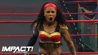 Jessicka RUNS WILD | Taya Valkyrie vs. Tasha Steelz | IMPACT Nov. 17, 2022