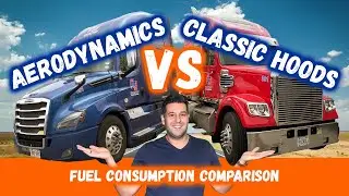 Old Iron VS New Iron - The Importance of Aerodynamic Trucks in 2022 (Fuel Consumption Analytics)