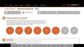 scoutSMART Resource Video - Evaluating Players