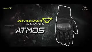 Macna Atmos Semi Gauntlet Leather Gloves | SPG