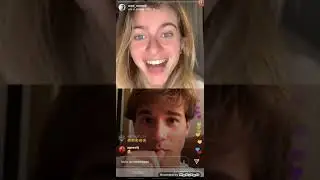 Aurora Moroni e Ivan Lapadula LIVE  pt.2 🥰📱