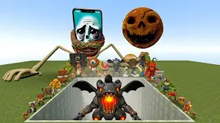AI Brainrot Memes vs Nuclearo Dinossauro Bosses in Giant Pit &ndash; Gmod Chaos