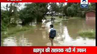 500000 people hit by floods in Assam