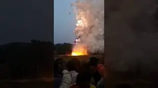 Kerala Fireworks 🎇🔥 #thrissur #kuttiyankavu #vedikettu #pooram #2016