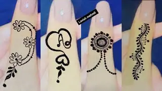 Beautiful fingers mehndi design styles mehndi henna design #mehndi #mehmdi #tattoo #hennatatto #