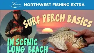 Red Tail Perch Fishing at Long Beach (Surf Perch Basics) | Northwest Fishing Tips