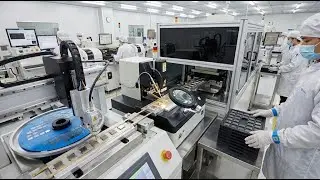 Inside an IC Packaging Facility | How Chips Are Encapsulated complete process